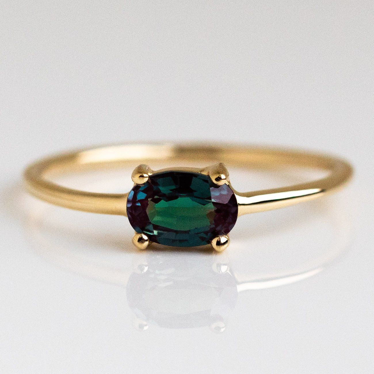 Wholesale 18K Gold 12 Zodiac Birthstone Stainless Steel Rings